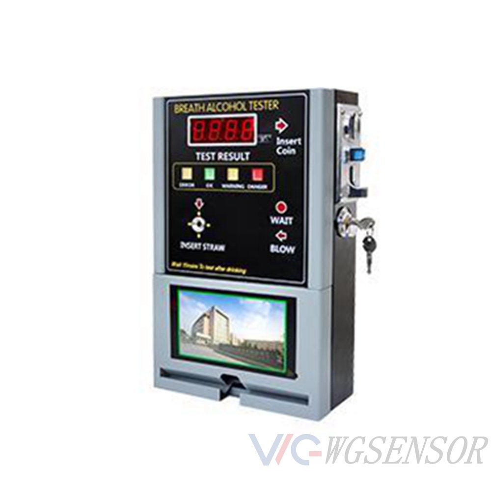 coin operated alcohol tester WG319 breathalyzer Alcohol Detector OEM and ODM