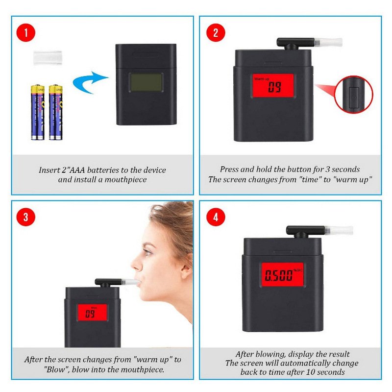 New Thing Alcohol Tester Rely on It before Driving Gas Analyzers for Safety Assurance