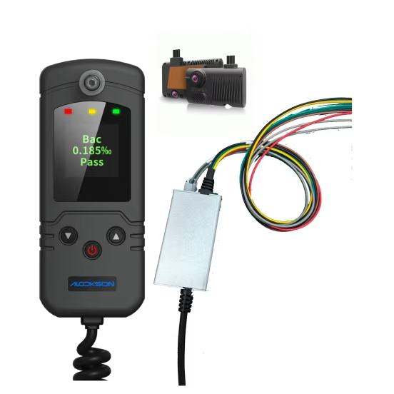 Manufacturers direct alcohol interlock device controllable car video vehicle safety alcohol tester