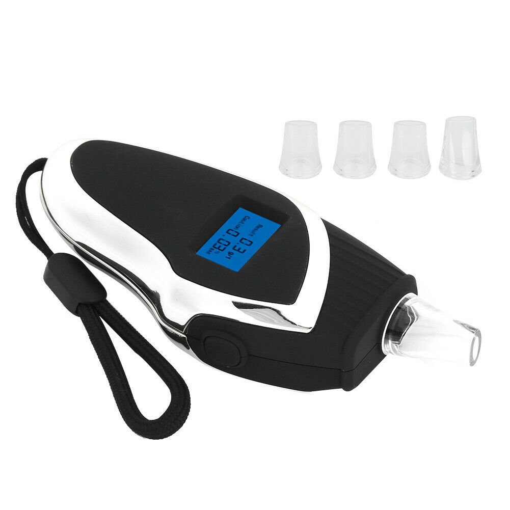 Portable handheld digital breathalyzer breath alcohol tester for alcohol breathalyzer