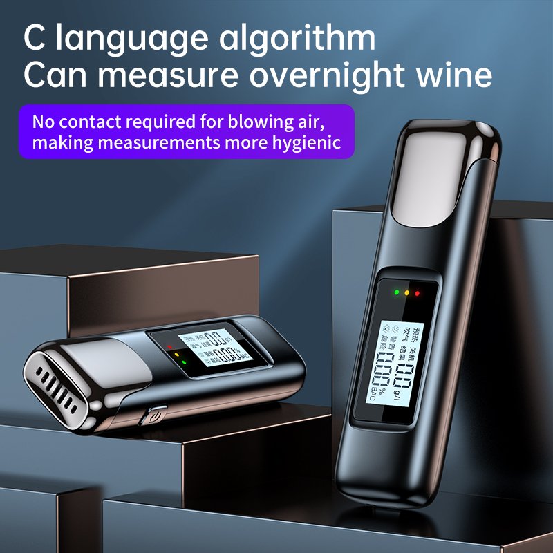 Sobriety test High precision alcohol tester drunk alarm reminder Breath alcohol tester