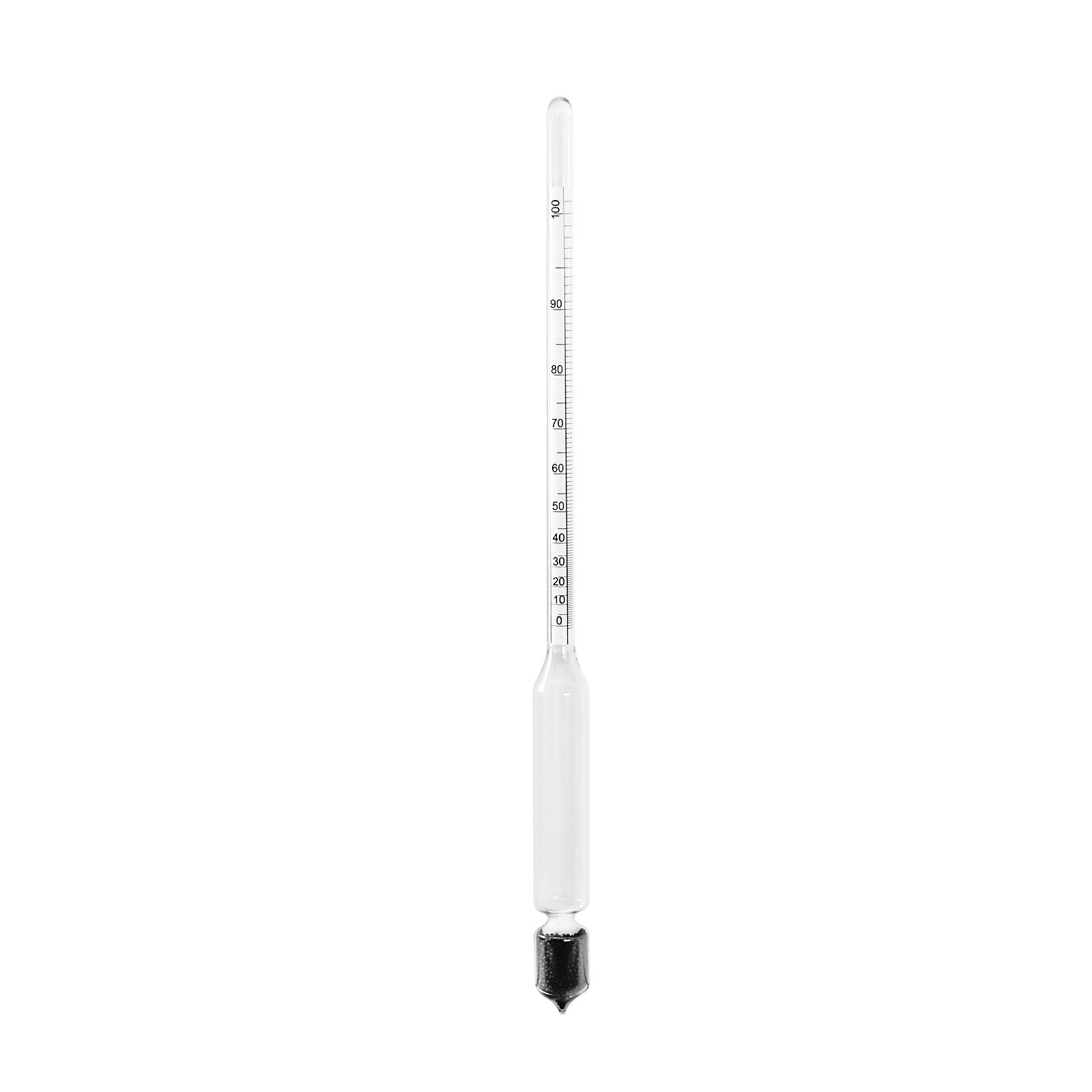 Alcoholmeter 0-100% Proof Alcohol Tester Hydrometer Glass Alcohol Measuring Alcohol hydrometer