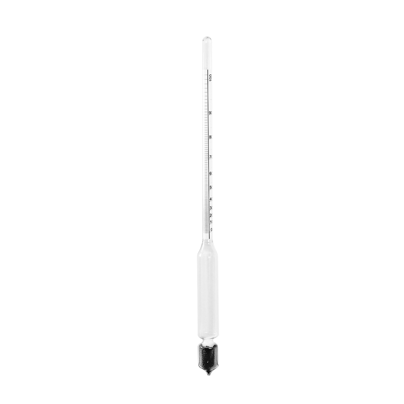 Alcoholmeter 0-100% Proof Alcohol Tester Hydrometer Glass Alcohol Measuring Alcohol hydrometer