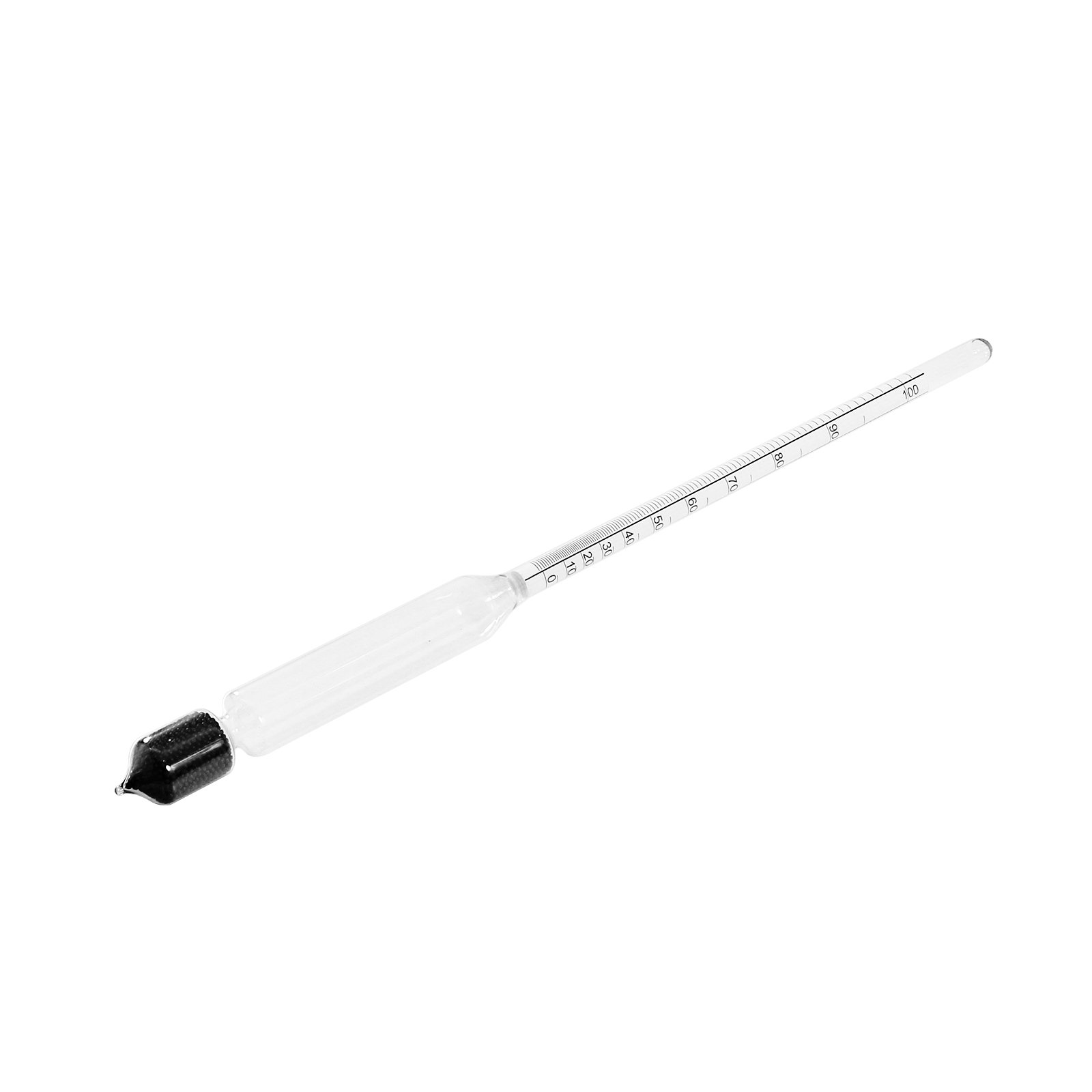 Alcoholmeter 0-100% Proof Alcohol Tester Hydrometer Glass Alcohol Measuring Alcohol hydrometer