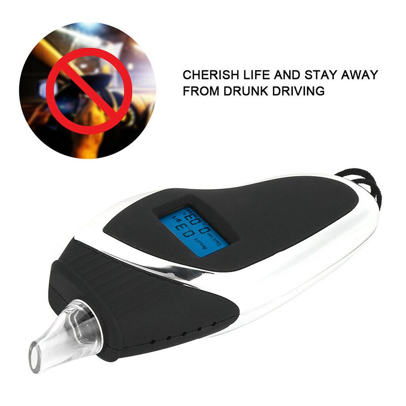 New best portable digital breath alcohol tester/breathalyzer