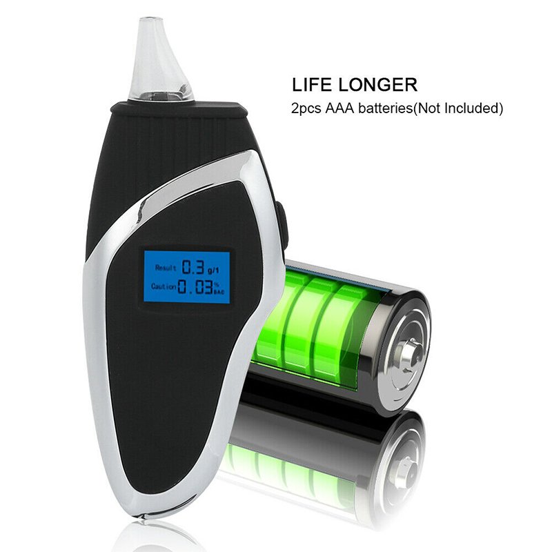 New best portable digital breath alcohol tester/breathalyzer