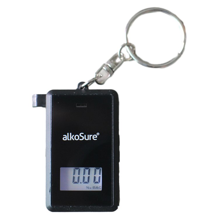 Convenient Mini Keychain Alcohol Breathalyser Wholesale Alcohol Breath Checker