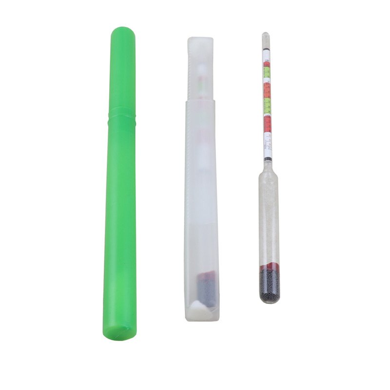 Digital Triple Scale Hydrometer 3 in 1 Alcohol Meter Wine Tester For Homebrew Beer Specific Gravity Brix Balling Making Tools