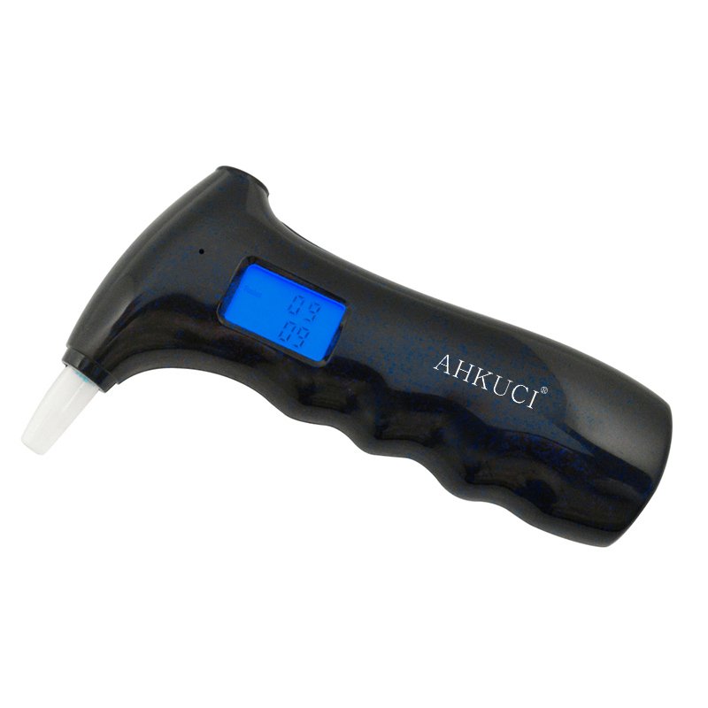 Blue Backlight High accuracy Digital Alcohol Meter LCD digital Breath alcohol tester AT-65s