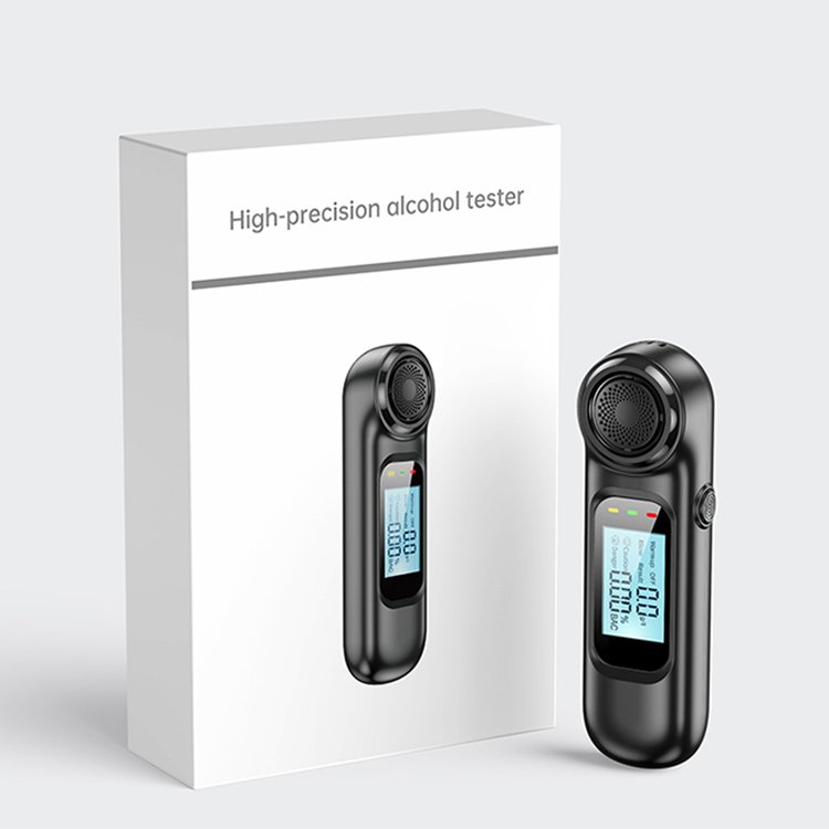 Factory direct sales portable digital alcohol detector exhaled gas alcohol content detector simple operation