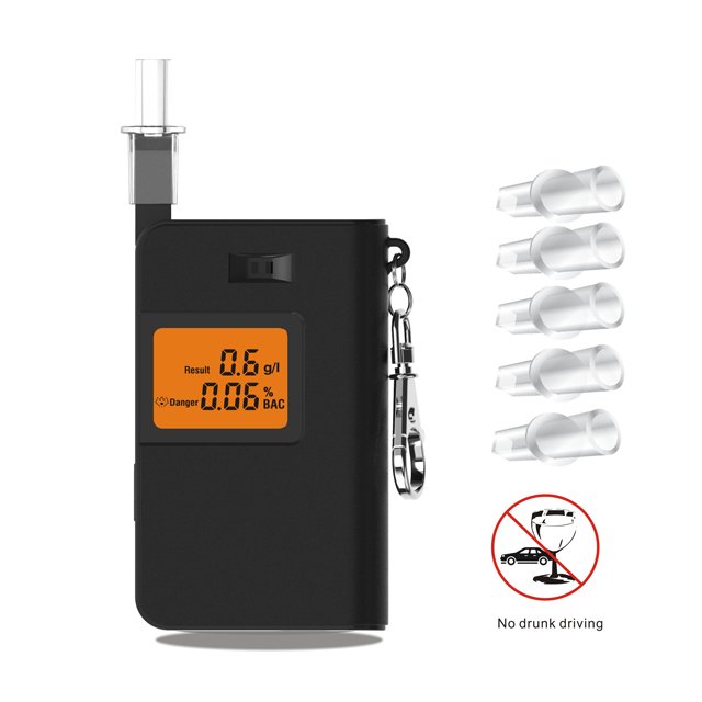Professional High-accuracy Alcohol tester KC-18 alcohol test breathalyzer car accessories Alcohol Meter