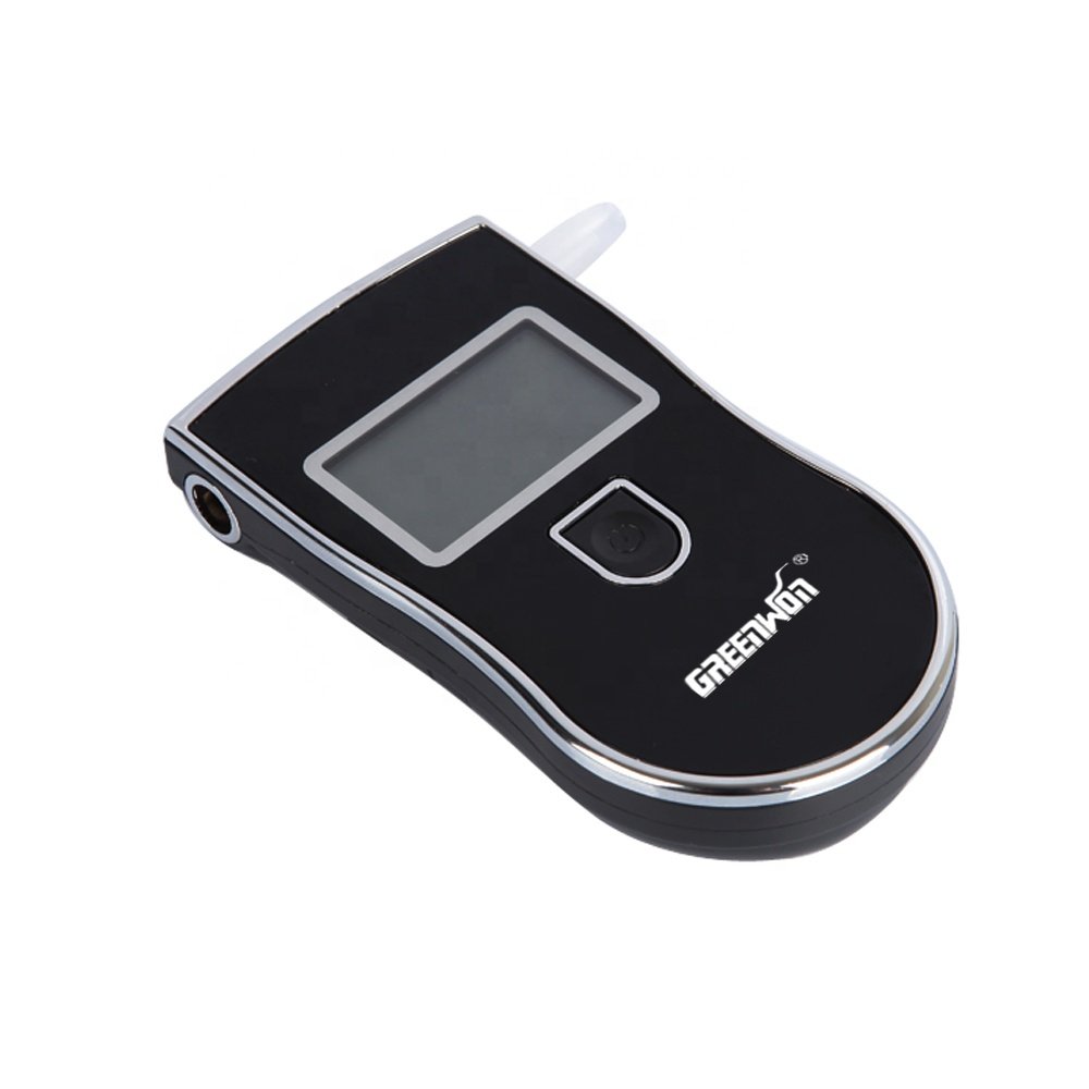 High precision breath analyzer black breathalyzer alcohol tester