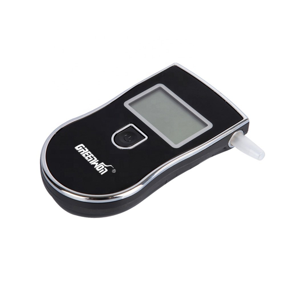High precision breath analyzer black breathalyzer alcohol tester