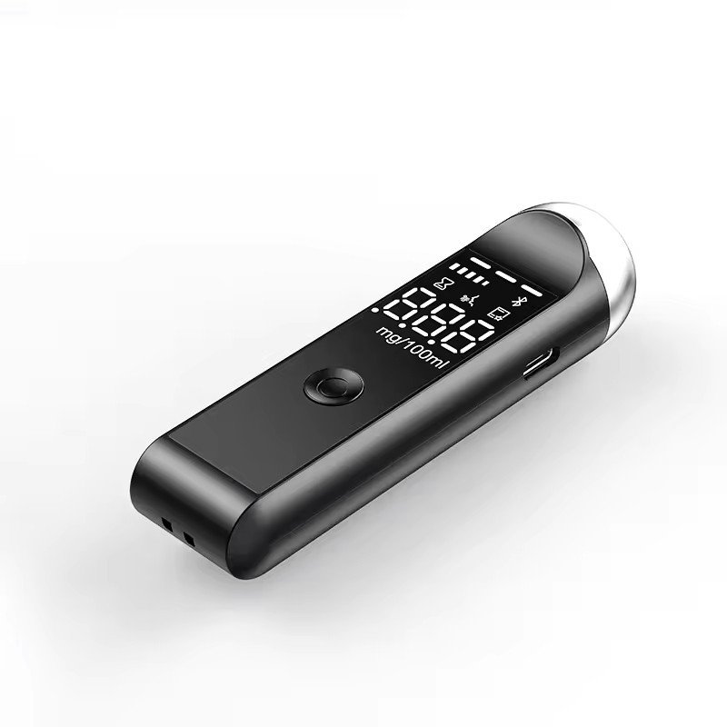 2024 USA Digital Alcohol Detector High Capacity Portable Breath Alcohol Tester Alcoholtester Breathalyzer Mr black 1000