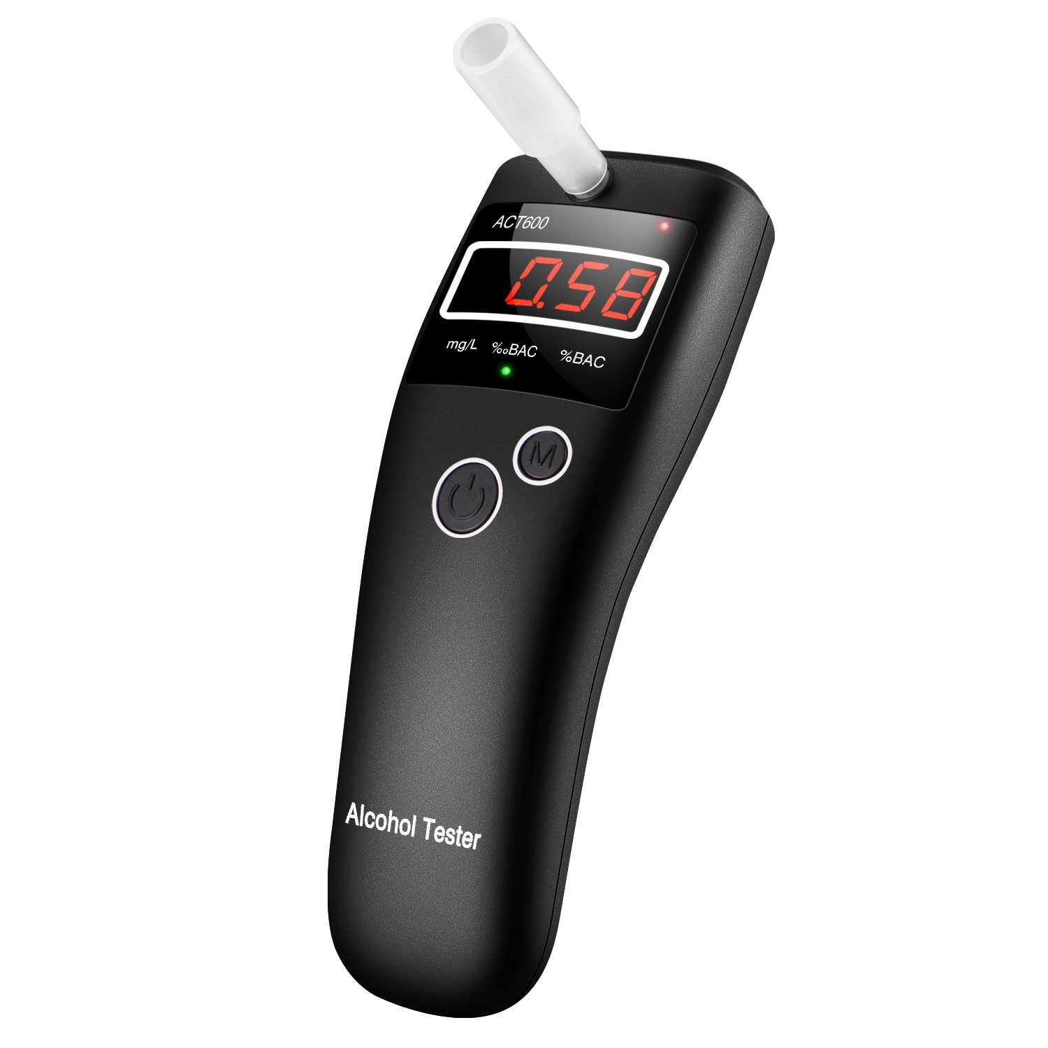 Automatic Alcohol Tester Professional Breath Testers Led Display Portable Usb Rechargeable Breathalyzer Alcohol Test Tools