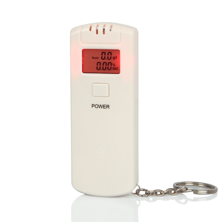 GREENWON Digital Breath Alcohol Analyzer/Breathalyzer Detector with Red Back Light and Compact Design