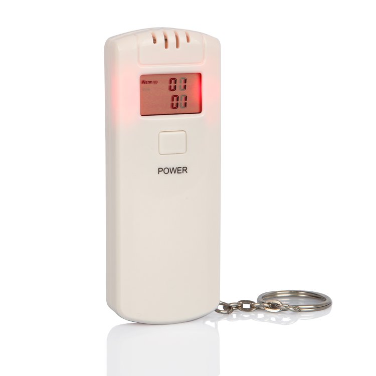 GREENWON Digital Breath Alcohol Analyzer/Breathalyzer Detector with Red Back Light and Compact Design