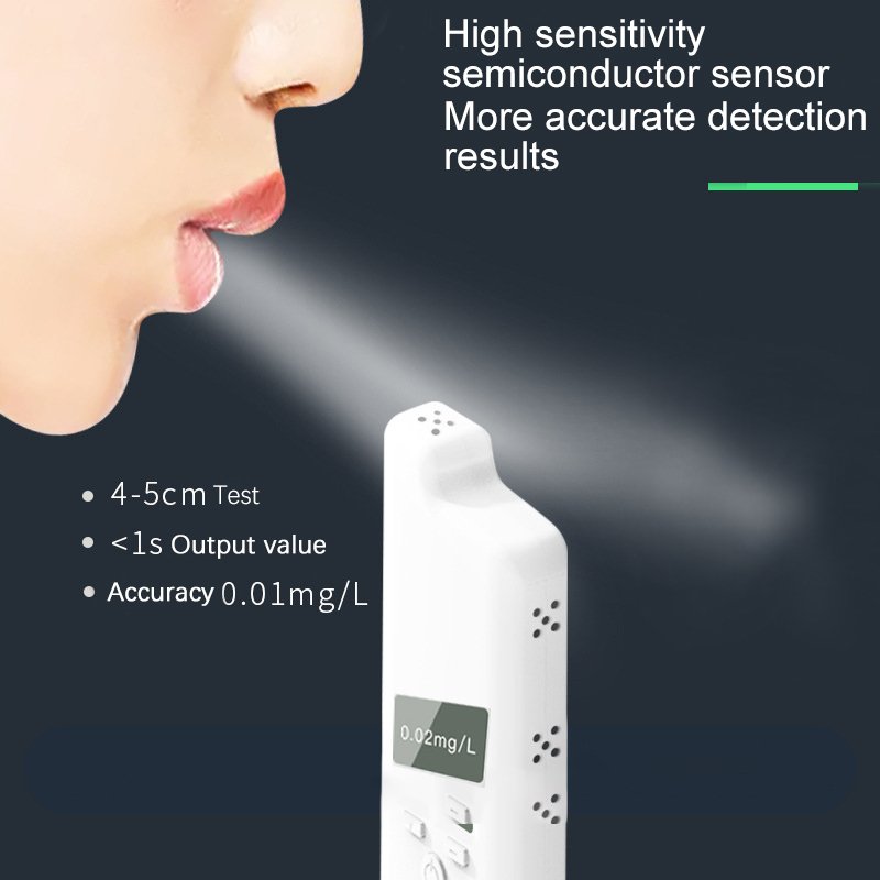 Professional-Grade Accuracy Breathalyzer Alcohol Tester Portable Personal Breath Alcohol Breathalyzer Tester