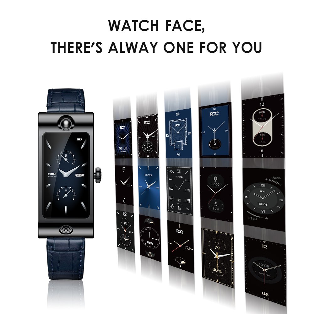 ROCAR M-90 Cheap Screen Full Touch Screen Fitness Tracker Intelligent ISO Android Sports Fashion Women Men Smart Watch