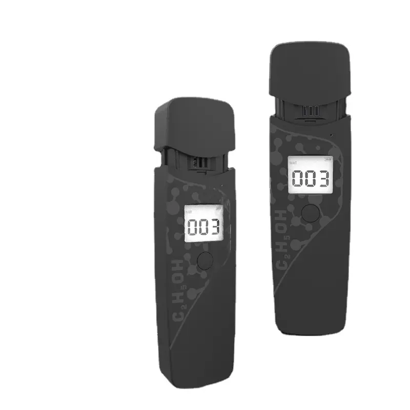 Hot Sell Portable Non-Contact Blowing Alcohol Tester LCD Display Alcohol Analyzer Detector Alcohole Breath Tester