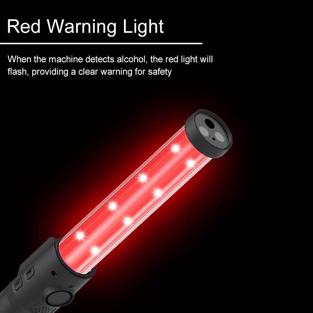 Multi functional alcohol tester for more accurate detection super long standby can work continuously for 10 hours