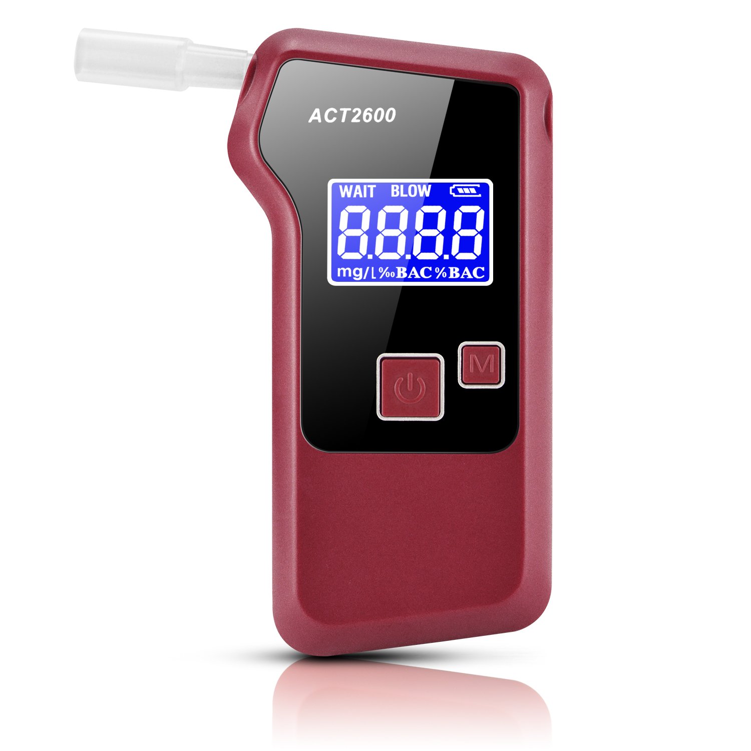 Professional Breath Alcohol Tester Portable breathalyzer car accessory alcohol analyzer blood alcohol test