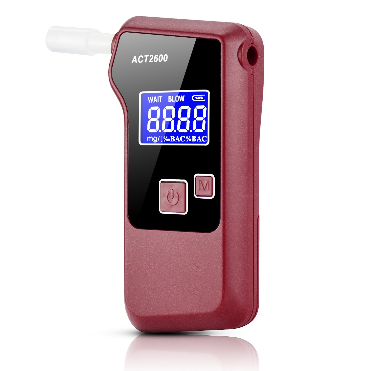 Professional Breath Alcohol Tester Portable breathalyzer car accessory alcohol analyzer blood alcohol test