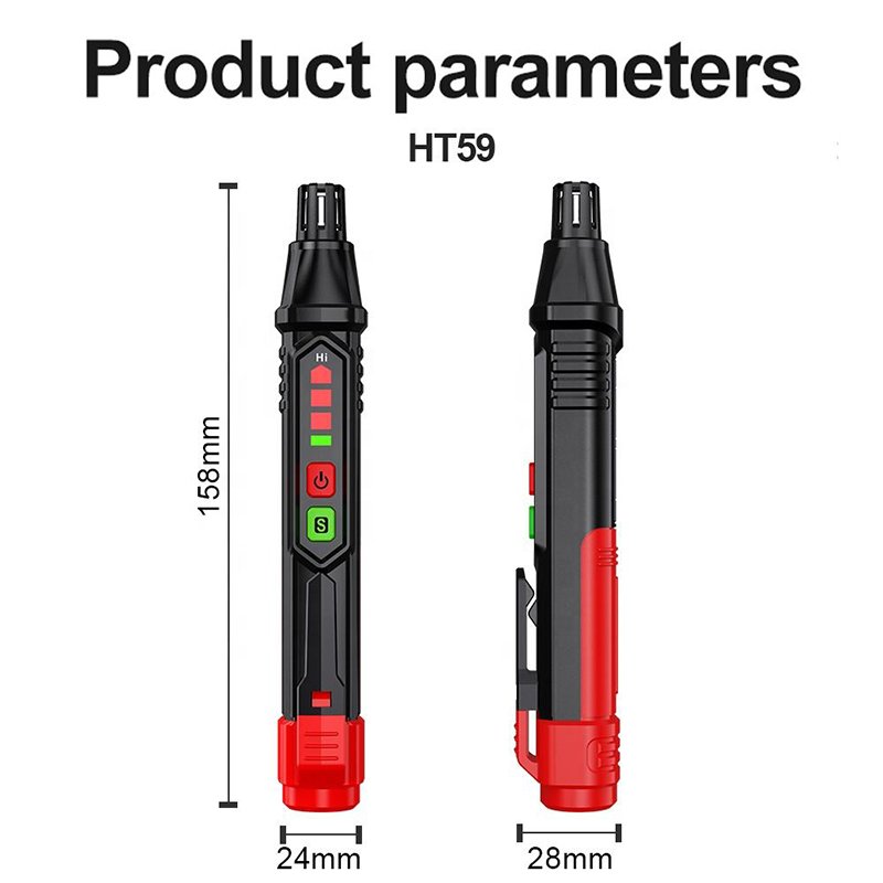 Portable Multi Gas Detectors Mini Precision Flammable Gas Leakage Detector with Sound Light Alarm for Home