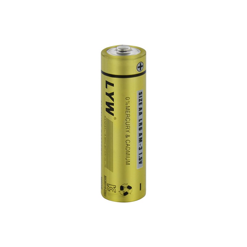 LYW Brand Pilas AA AM3 15v size AA LR6 no.5 alkaline battery 1.5v dry battery cell aa battery for home appliances