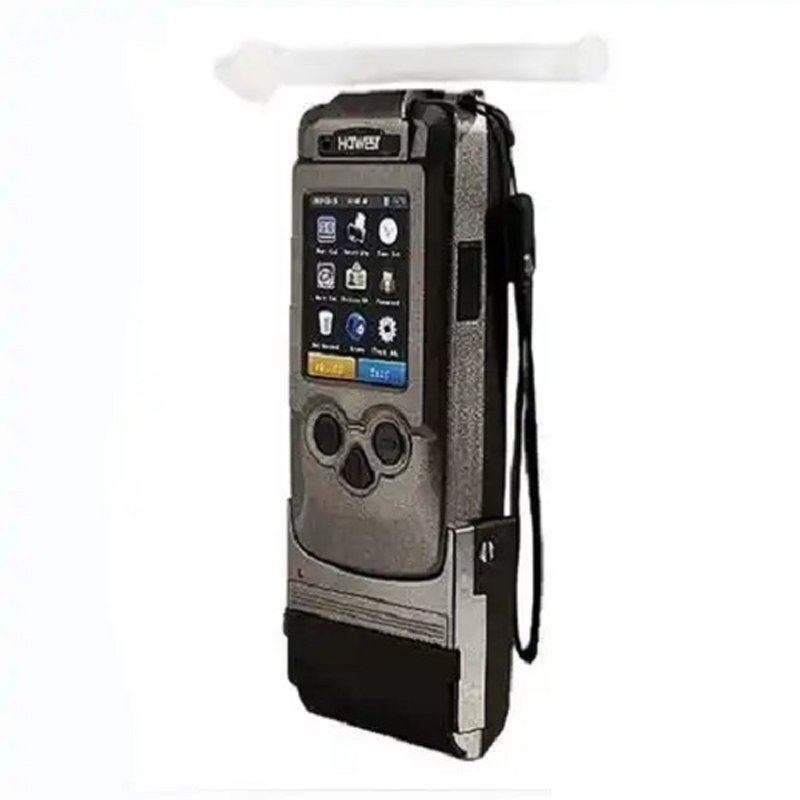 Fuel Cell Breathalyzer High Accuracy Bluetooth Digital Printer Alcohol Tester with Mouthpiece