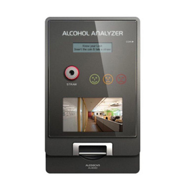 100% Accurate and Light Weight Money to Coin Operated Vending Style Breathalyzer from Top Canadian Seller