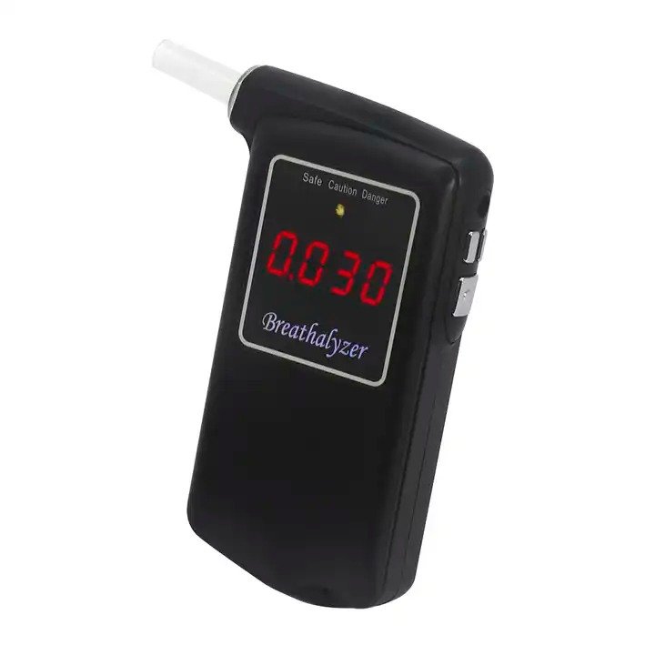 Portable handheld breathalyzer Blow alcohol tester Wholesale Digital Alcohol Breath Tester Alcohol Checker with Mouthpieces