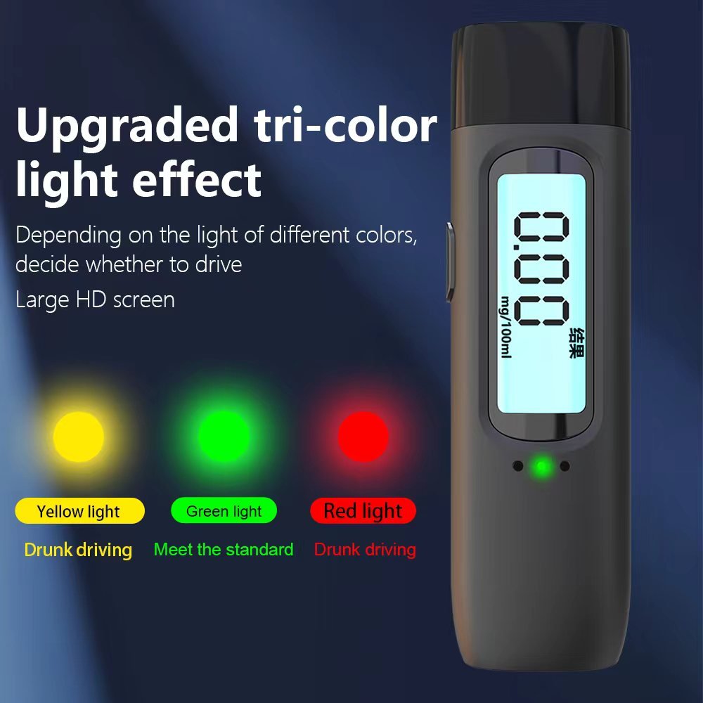 safety test Handheld breath digital alcohol tester Dry Cell Alcohol Tester alcohol tester for driver