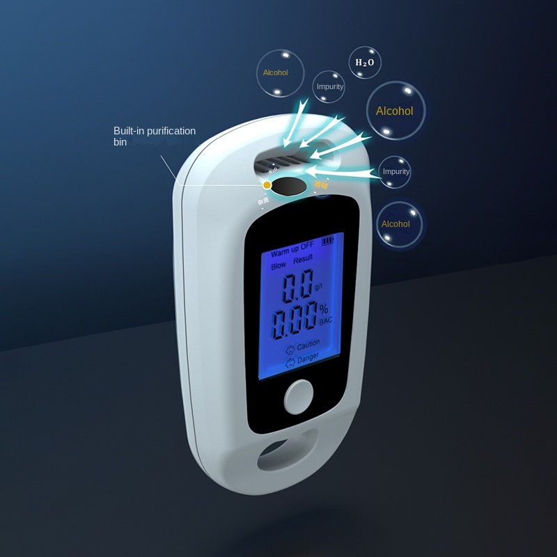 2024 z6 Self-driving safety Car blowing breathalyzer High-precision breathing vehicle drunk driving detector USA