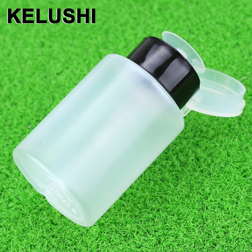 160mL Clear Plastic Empty Bottle Alcohol Liquid containers Bottle with leakproof Pump for Cleaning Fiber Optic Equipment