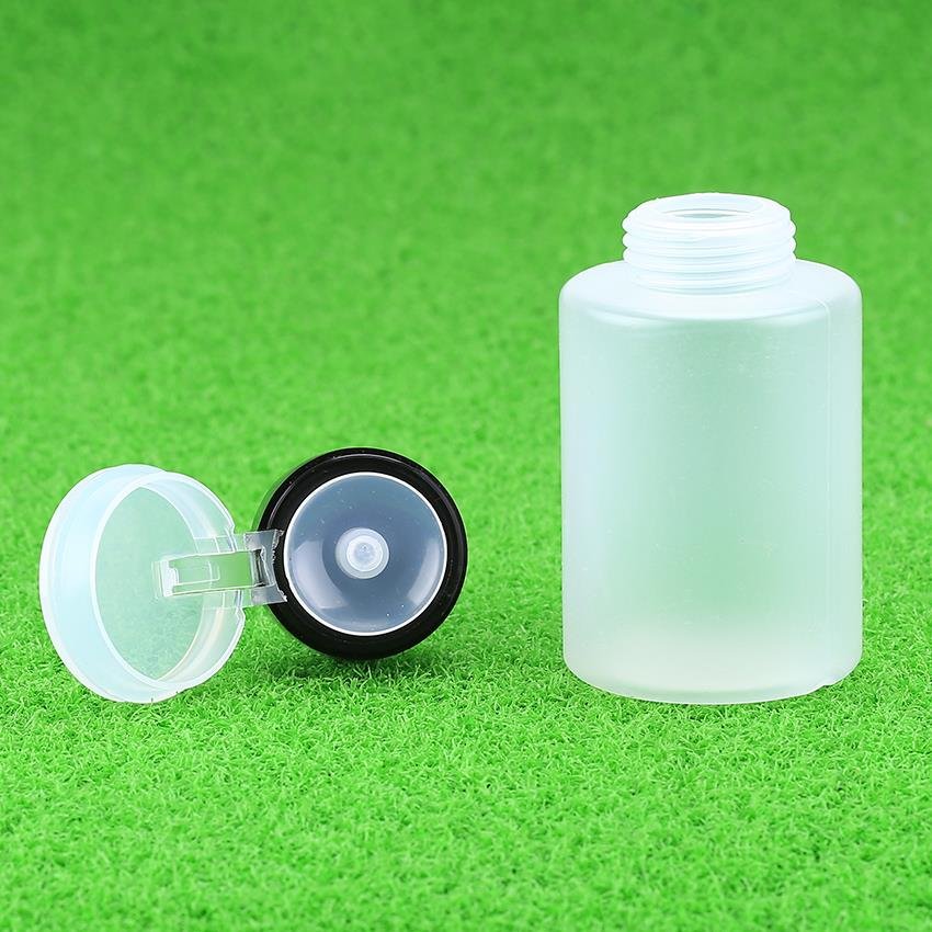 160mL Clear Plastic Empty Bottle Alcohol Liquid containers Bottle with leakproof Pump for Cleaning Fiber Optic Equipment
