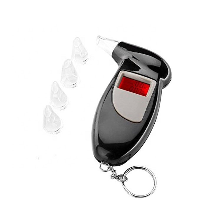 New Design Digital Professional LCD Digital Display Alcohol Tester Breathalyzer