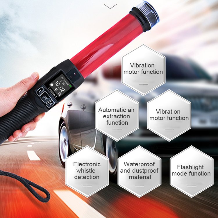 Alcohol Tester Blow Air Special Alcohol Detector High-Precision Baton Wine Detector For Drinking And Driving