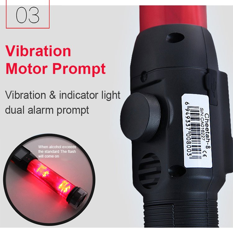 Alcohol Tester Blow Air Special Alcohol Detector High-Precision Baton Wine Detector For Drinking And Driving