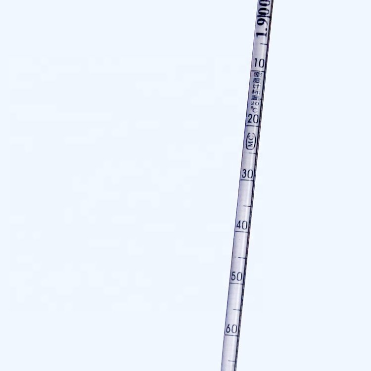 Tiandi Lab Hydrometer Glass Petroleum Specific Gravity Densimeter