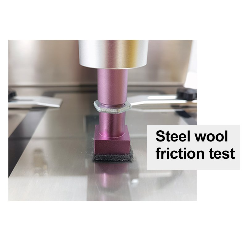 ZJIA ZJ-339-GSR II Coating abrasion tester Rubber/alcohol/steel wool friction test