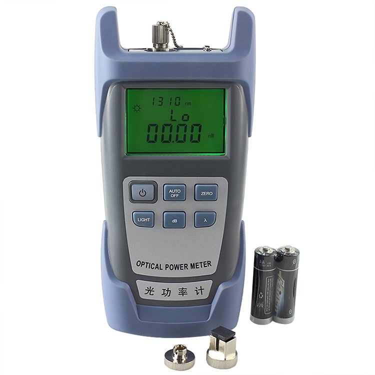 FTTH Fiber Optic Tool Kit with Optical Power Meter and Visual Fault Locator and FC-6S Fiber Cleaver