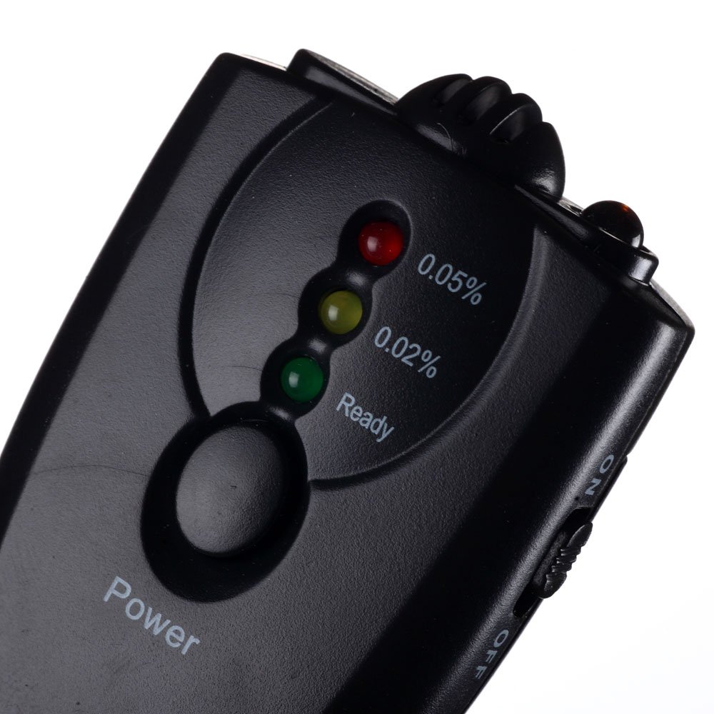 Limited time discount New Mini Flashlight Alcohol Breath Tester Breathalyzer