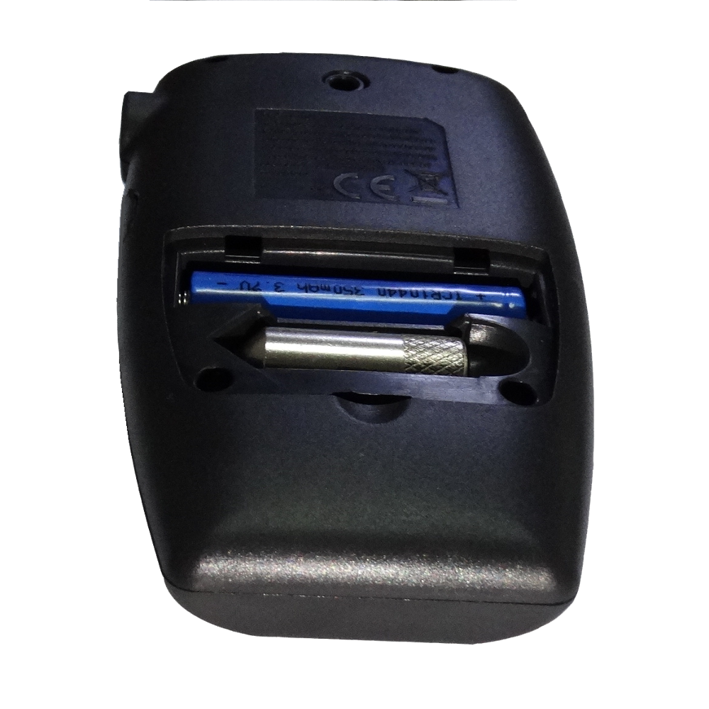 Patented alcohol tester with detachable rescue hammer and rechargeable battery breathalyzer