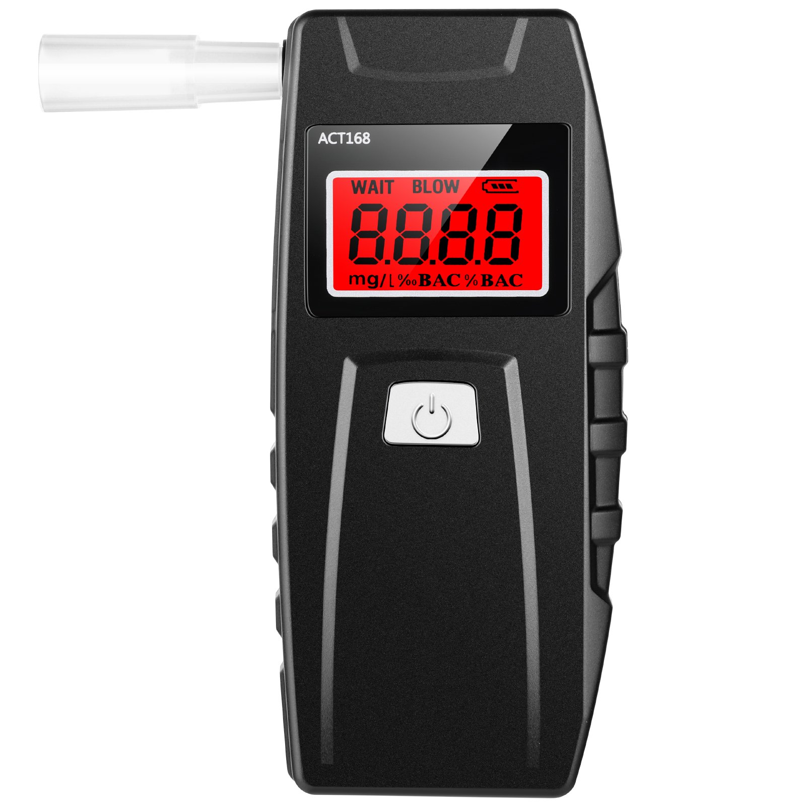 Portable Professional Digital Breathalyzer Testers Lcd Display Blood Alcohol Tester