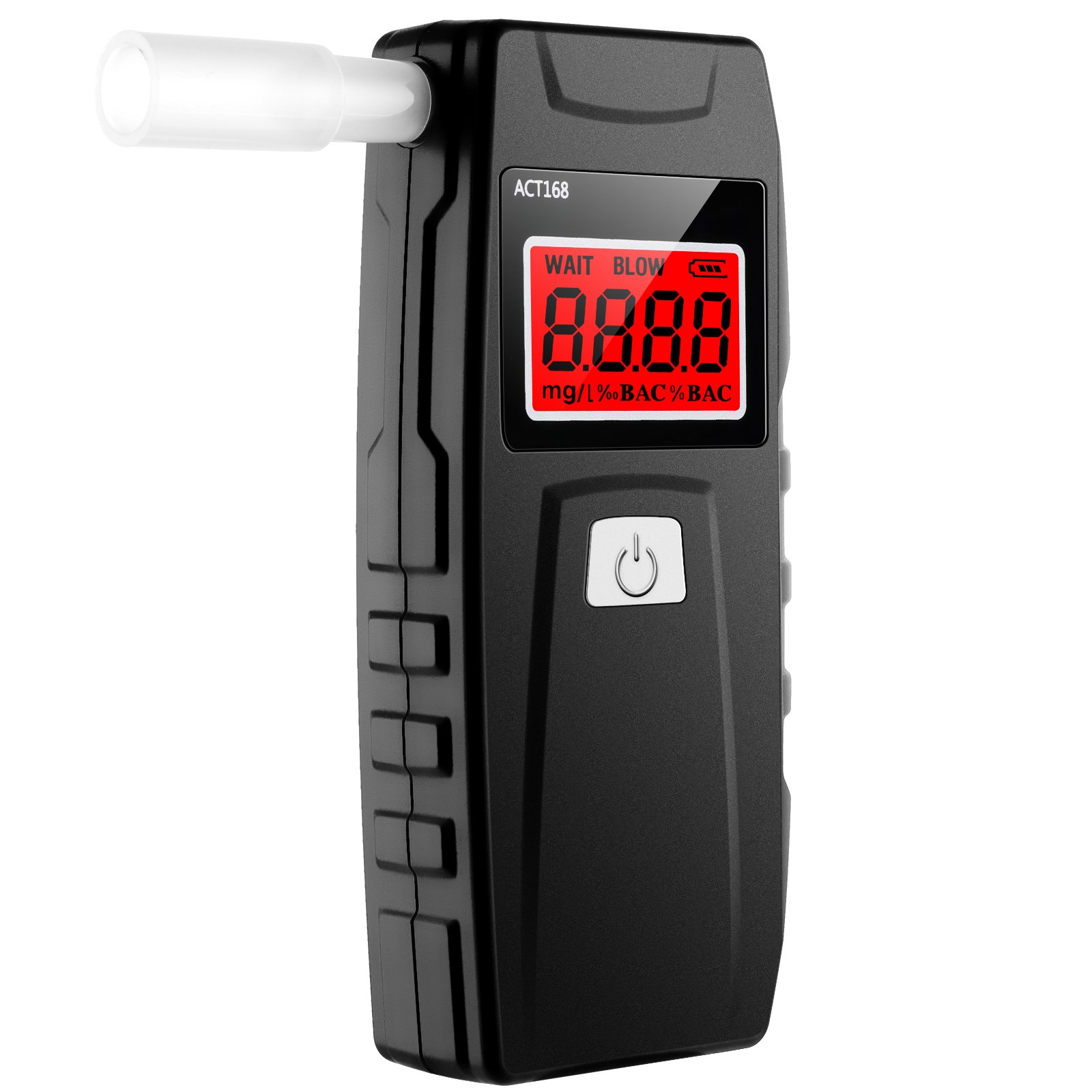 Portable Professional Digital Breathalyzer Testers Lcd Display Blood Alcohol Tester