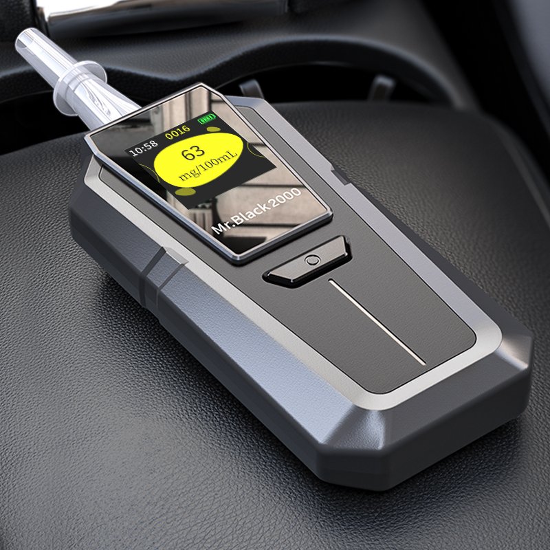 2024 Good alcootest alcohol breathalyzer alcohol tester alcohole breath tester digital breathalyzer can OEM/ODM white/red/yellow