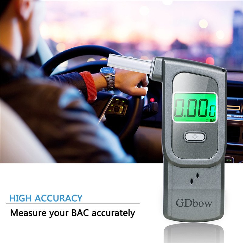 Wholesale High Accuracy Alcohol Breathalyzer OEM ODM and LCD Digital Display Alcohol Tester