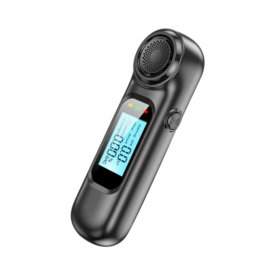 Alcohol tester non-contact blowing type tester traffic wine tester portable high-precision charging measuring instrument