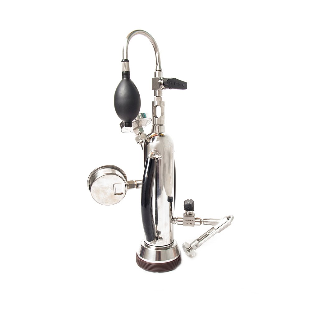 Beer Carbonation Tester With Pressure Gauge For Test CO2 Volume Beer Carbon Dioxide Tester